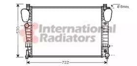 Радіатор охолодження двигуна Радіатор охолодження двигуна