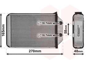 Радиатор печки