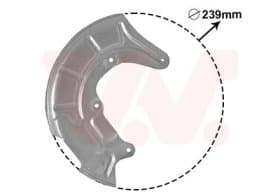 Кожух тормозного диска