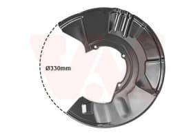 Кожух тормозного диска