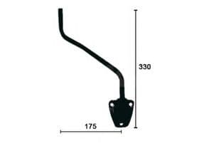 Кронштейн зовнішнього дзеркала Alkar 9401006