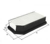 Воздушный фильтр Uniflux Filters XA487