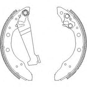 Гальмівні колодки Гальмівні колодки