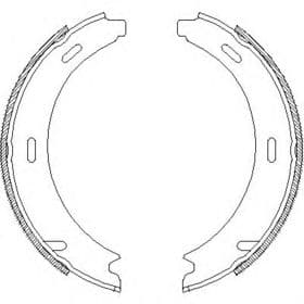 Колодки ручника Колодки ручника