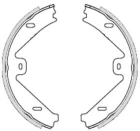 Колодки ручника