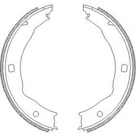 Колодки ручника