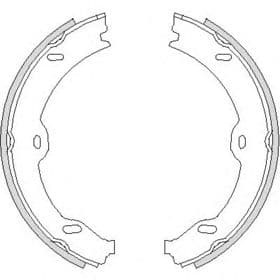 Колодки ручника