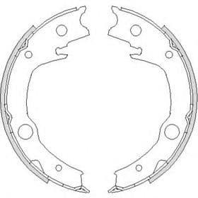 Колодки ручника