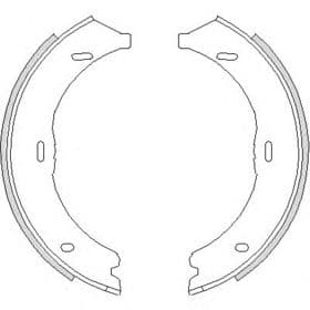 Колодки ручника