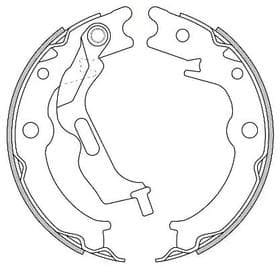 Колодки ручника Колодки ручника