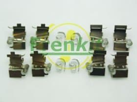 Компоненти дискових гальмівних колодок Компоненти дискових гальмівних колодок