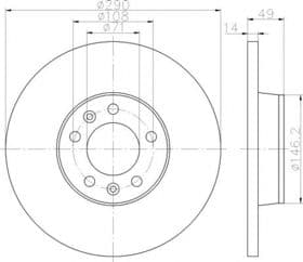 Тормозной диск Тормозной диск