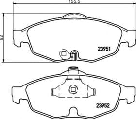 Гальмівні колодки Гальмівні колодки