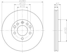 Гальмівний диск Гальмівний диск