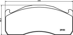 Гальмівні колодки Гальмівні колодки