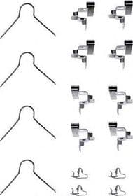 Компоненти дискових гальмівних колодок