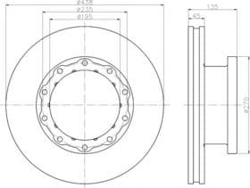 Тормозной диск Тормозной диск