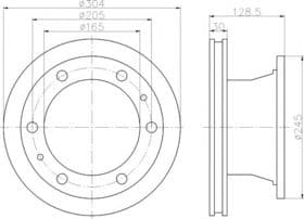 Гальмівний диск Гальмівний диск