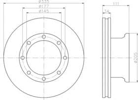 Тормозной диск Тормозной диск