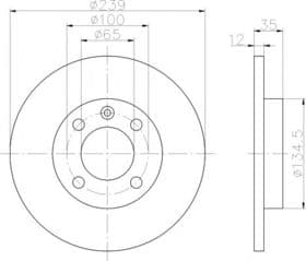 Тормозной диск