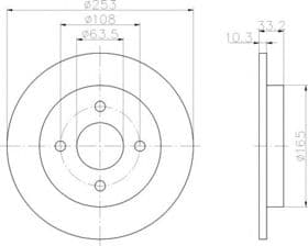 Тормозной диск Тормозной диск