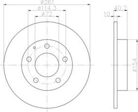 Тормозной диск Тормозной диск