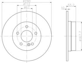 Тормозной диск Тормозной диск