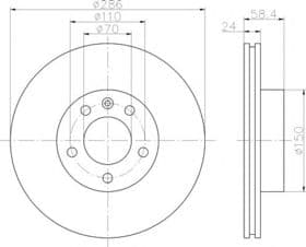 Тормозной диск Тормозной диск