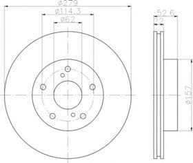 Гальмівний диск Гальмівний диск