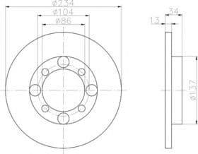 Тормозной диск Тормозной диск