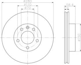 Тормозной диск Тормозной диск