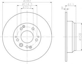 Гальмівний диск Гальмівний диск