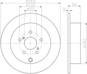 Тормозной диск Тормозной диск