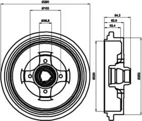 Тормозной барабан