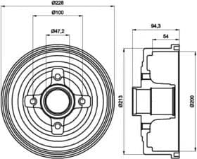 Тормозной барабан
