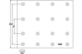 Накладки барабанних гальмівних колодок