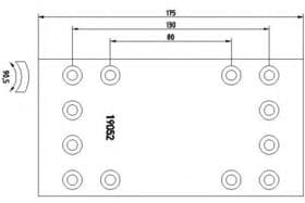 Накладки барабанных тормозных колодок
