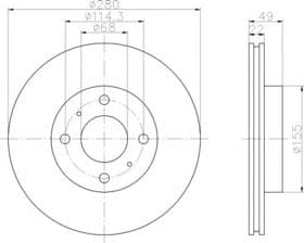 Тормозной диск