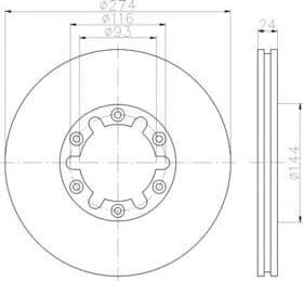 Тормозной диск