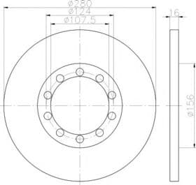 Тормозной диск Тормозной диск