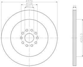 Тормозной диск Тормозной диск