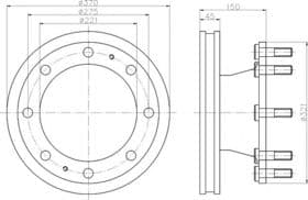 Тормозной диск Тормозной диск