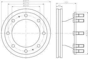 Гальмівний диск Гальмівний диск