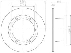 Гальмівний диск