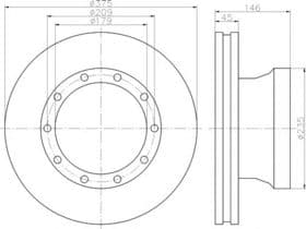 Тормозной диск Тормозной диск