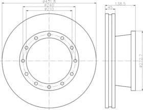 Гальмівний диск Гальмівний диск