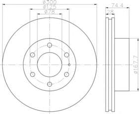 Тормозной диск Тормозной диск