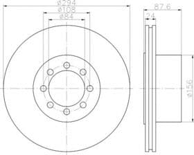 Тормозной диск Тормозной диск