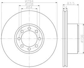 Тормозной диск Тормозной диск