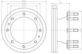 Гальмівний диск Гальмівний диск